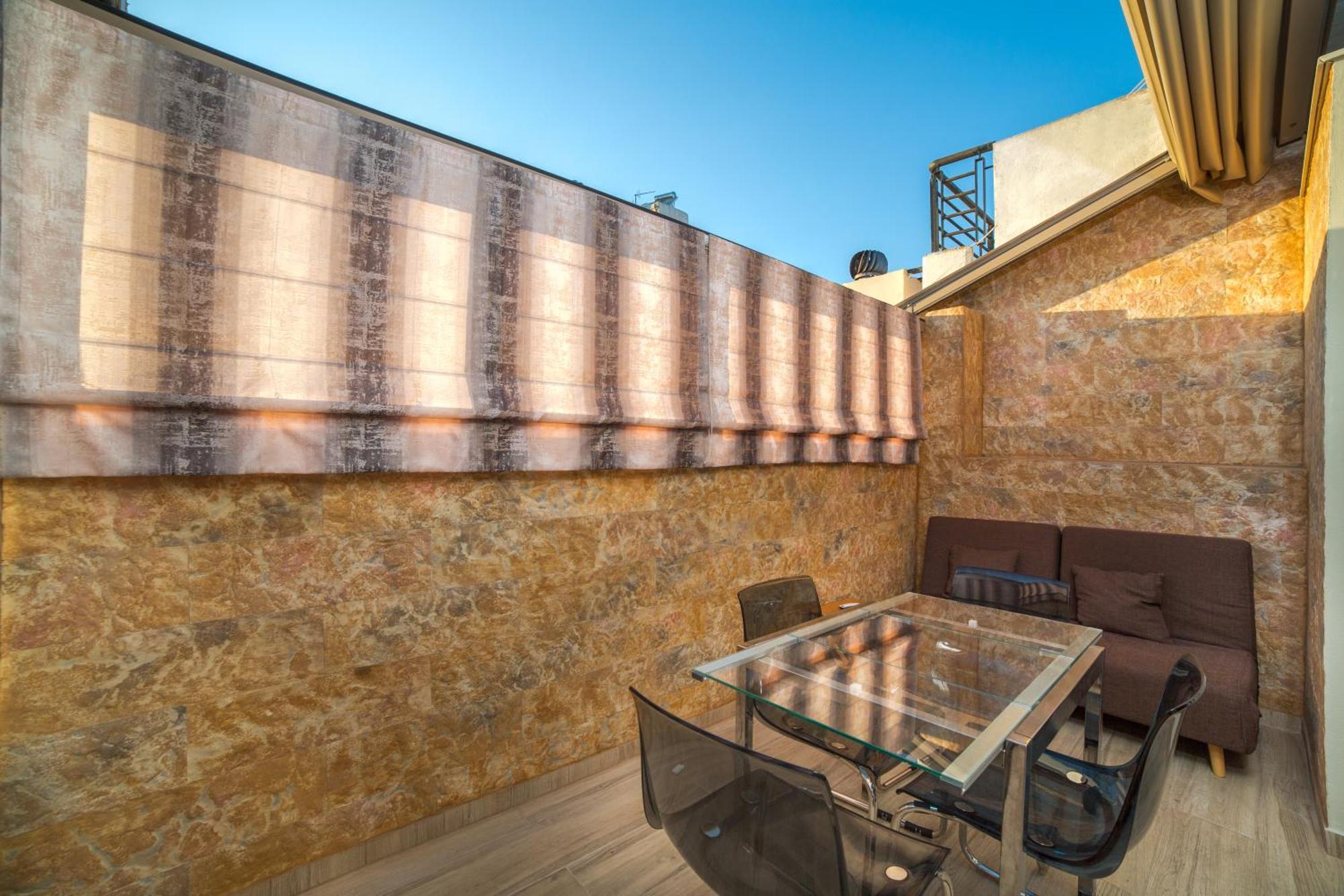 Cosy Apartment With Terrace Near Metro Station Athens Exterior photo